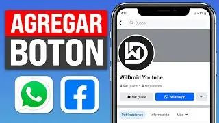 C&oacute;mo AGREGAR el BOTON de WhatsApp en PAGINA de FACEBOOK (2026)