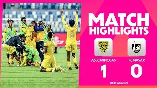 ASEC Mimosas 1&ndash;0 FC Masar | #CAFWCL2025 | Semi-final 2