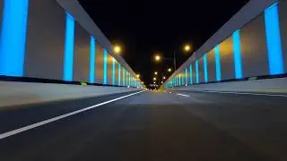 Westconnex M8 Motorway Sydney - Westbound No-Traffic Drive-Through (4K)
