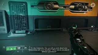 Destiny 2 Lightfall - News Reporter Jisu Calerondo Speaks to Our Ghost