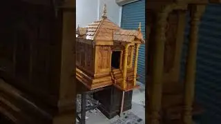 temple minecraft #wooden #carving #kerala #WOODENLIFE#handmade