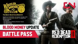 RDR2 Online Blood Money - Quick Draw Club Benefits Battle Pass Showcase