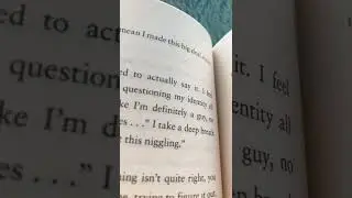 My new favorite book. If you are into queer books you should read it!