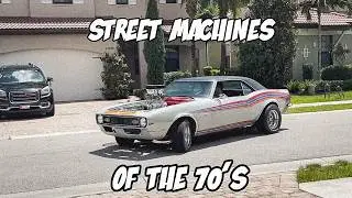 Street Machines of the 70s Ep.2 Rarest and Strangest American Muscle Cars with Loudest Exhaust