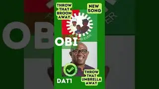 Throw that Broom & Umbrella AWAY | Peter Obi Obidient Nigeria Song | Amapiano, Afrobeats Dance