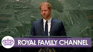 Prince Harry Delivers Speech on Nelson Mandela International Day