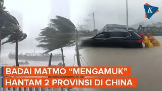 Usai Ragasa, China Kini Dihantam Topan Matmo, Begini Kondisinya...