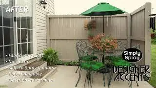 Fabric Paint for Outdoor Patio Furniture Painting.  Simply Spray Cloth Dye in a Can.