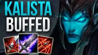 KALISTA BUFFS IN PATCH 9.22 MADE HER GOOD AGAIN | CHALLENGER KALISTA ADC GAMEPLAY | Patch 9.22 S9