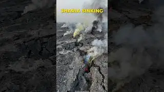 Jharia coalmines ka aag #jharia #ytshorts #shorts