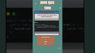 Can You Predict The Output? Java Casting Challenge! #learnjava #codingchallenge #java #code #coding
