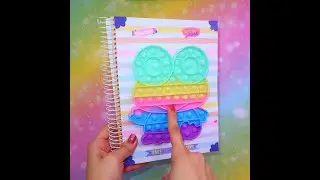 🦄💥Give a new life to your POP IT!! Transform a POP IT into a Notebook It Really WORKS!! #shorts