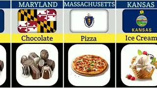 The Most Addictive Food in Every U.S. State 😱 | 50 States, 50 Cravings