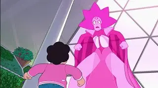 Steven Controla A Diamante Blanco Espa&ntilde;ol Latino | Atado al Planeta Madre | Steven Universe Futuro.
