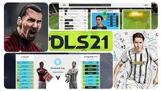 AC Milan vs Juventus highlights DLS 21 Gameplay