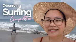 Watching a Surf Competition in Bali 🏄‍♂️