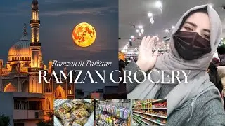 RAMZAN GROCERY 😍✨ || SHAD BAGH LAHORE || SaMreen HasHmi vlogs