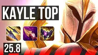 KAYLE vs SETT (TOP) | 12/2/5, Legendary | EUNE Master | 25.8