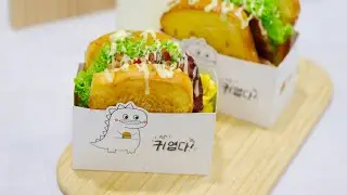 Korean Eggdrop Sandwich韩国厚蛋土司