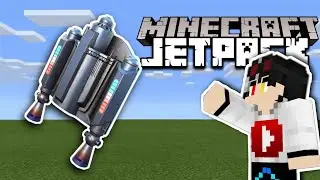 Minecraft Tutorial; How to make Jetpack in Minecraft - Working & Easy