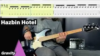 Hazbin Hotel - Gravity (bass cover with tabs) #basscover #hazbinhotel