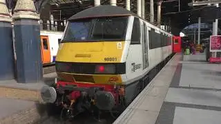 Crown Point Class 90 Loco and Norwich Depot