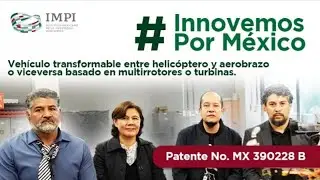 Innovemos Por M&eacute;xico - Veh&iacute;culo transformable entre helic&oacute;ptero y aerobrazo basado en multirrotores