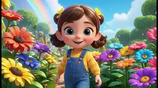 Counting Flowers in the Magic Garden | Fun Counting Song for Kids | Magical Garden Adventure