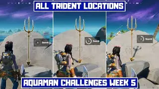 Claim Your Trident at Coral Cove! Aquaman's Trident Location! - Aquaman Challenges Week 5