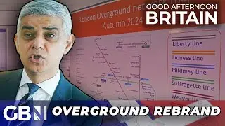 Virtue signalling failure?: Nearly &pound;7 MILLION spent on rebranding the London Overground