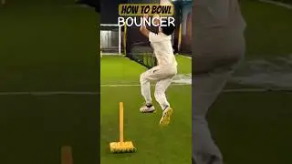 How to bowl bouncer by SIRAJ CRICKET ACADEMY #cricket #cricketwithvishal