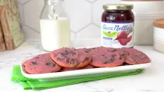 Aunt Nellie's Beet Chocolate Chunk Cookies