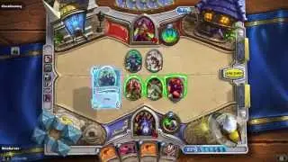 Hearthstone Beta - WildKarrde the Warlock vs. ClashGaming the Rogue - Great Finishing Move!