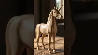 🦄 Adorable Wooden Unicorn Toy Reveal!