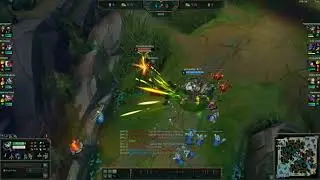Rengar vs Urgot Top - Bush Outplay