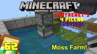 Working moss farm! | 4 Pillar Survival with SentreNet: Ep 62 | Minecraft SkyBlock