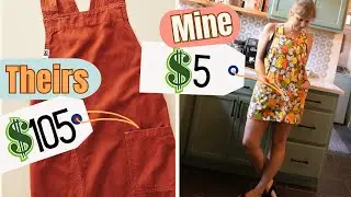Let's upcycle some vintage linens into an apron!