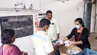 #Covidvolunteer Nanba charitable Trust and Trichy No Food Waste's Food Packaging And Distribution!