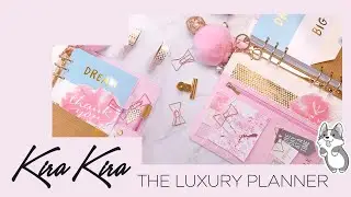 C&Aacute;CH TRANG TR&Iacute; SỔ TAY PLANNER CAO CẤP VỚI KIRA KIRA THE LUXURY PLANNER | BUBBLENOTEBOOK