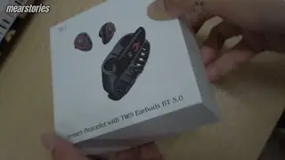 UNBOXING: LEMFO M1 Smartwatch with Earbuds | Mear Stories