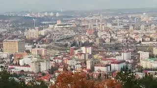 Skopje sunset Vodno Panorama Macedonia 2022