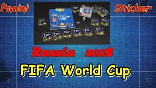Panini Sticker Album Lucky Bag FIFA World Cup 2018 Russia new stickers cromos