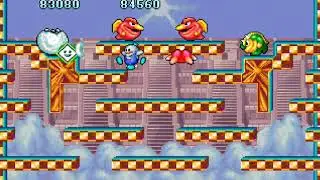 Snow Bros. 2: With New Elves - Toaplan 1994 - 2 players 1cc gameplay
