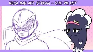 Drawing Stream - Protoman And Snipe Joe(lyne)