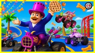 New Racer Unlocked: Mayor Humdinger! PAW Patrol Rescue Wheels Racing Fun!