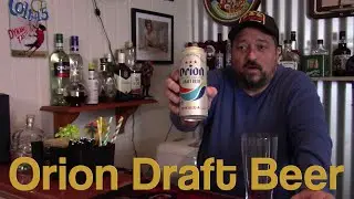 Orion Draft Beer 5.0% ABV - SwillinGrog Beer Review
