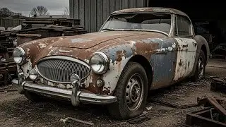 ASMR Car Restoration &ndash; Full Restoration 1955 Austin-Healey 100S