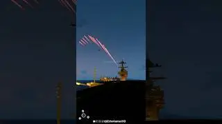 What happens when a floating fortress fights back? #echogamer #military #battleground2025 #wargames