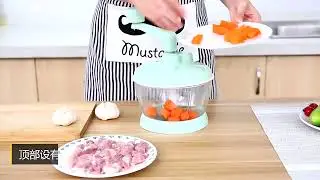 PROCESSADOR TRITURADOR CORTADOR PICOTADOR MANUAL ALIMENTOS SEPARADOR OVOS MOEDOR
