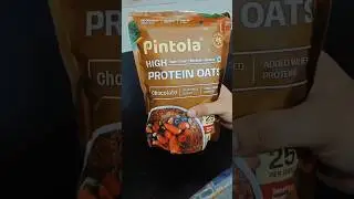 Pintola High Protein Oats making  | Pintola oats | #pintolapeanutbutter #pintola #fitness #gymdiet